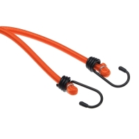 Резинка для крепления багажа, 60 см, d8 мм, металлические крючки, набор 2 шт