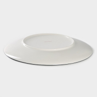 Тарелка керамическая Доляна «Дайра», d=26,7 см, цвет синий Тарелка керамическая Доляна «Дайра», d=26,7 см, цвет синий