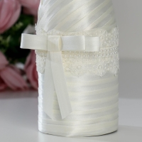 Украшение для шампанского "Мирэль", айвори Украшение для шампанского "Мирэль", айвори