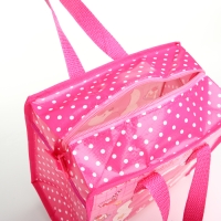 Сумка детская для девочки на молнии, цвет розовый