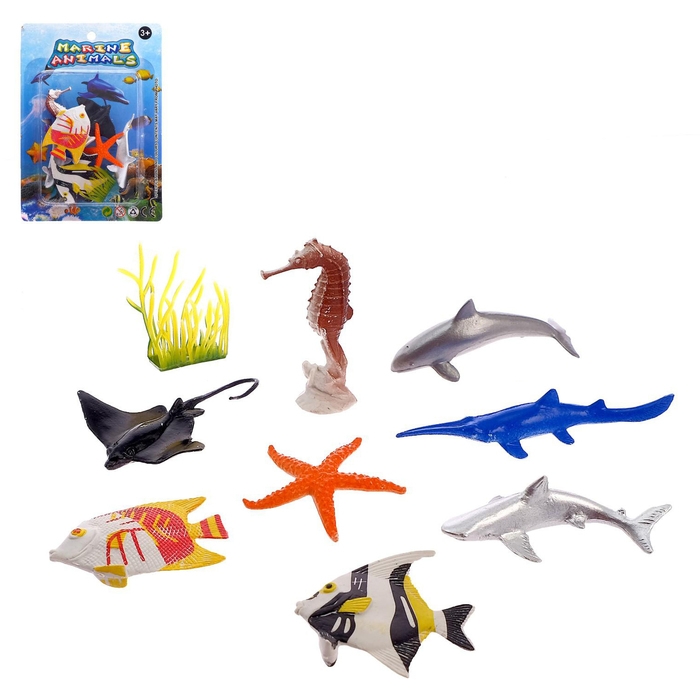 Набор животных &laquo;Подводные жители&raquo;, МИКС
