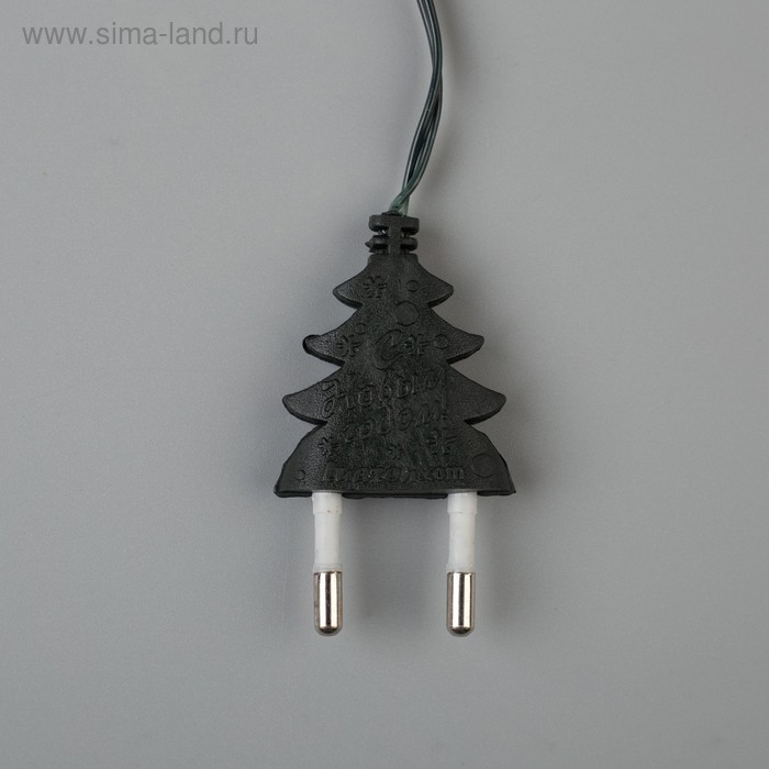 Гирлянда «Нить» 1.2 м, IP20, тёмная нить, 20 ламп, свечение мульти, 220 В Гирлянда «Нить» 1.2 м, IP20, тёмная нить, 20 ламп, свечение мульти, 220 В