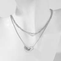 Колье &laquo;Стилистика&raquo; приманка, цвет серебро, 40см