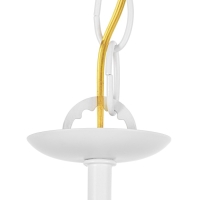 Люстра потолочная Настольгия 5х40Вт Е27 Белый 55x55x55 см Люстра потолочная Настольгия 5х40Вт Е27 Белый 55x55x55 см