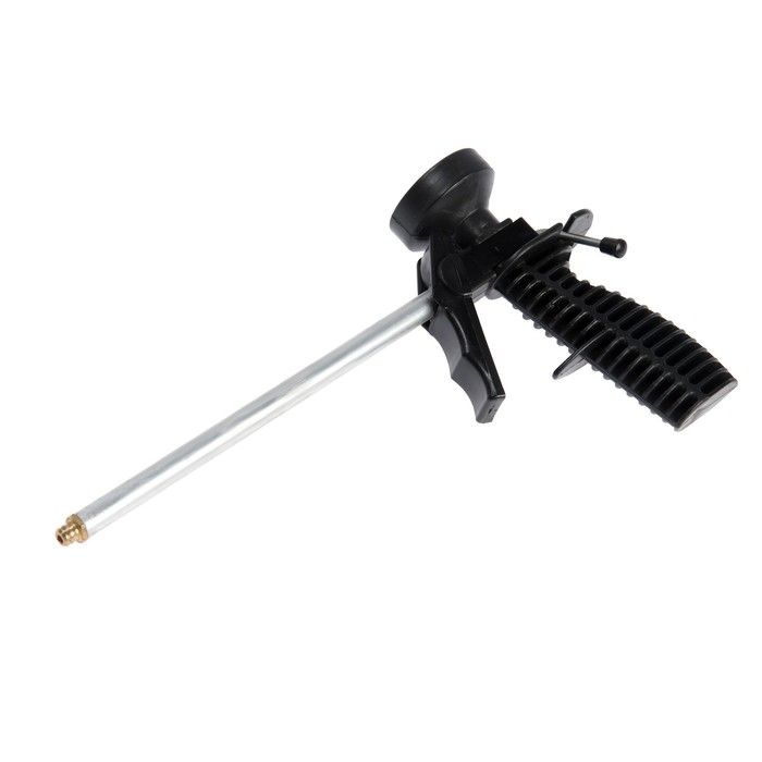Пистолет для монтажной пены ЛОМ, пластиковый корпус, алюминиевая трубка Пистолет для монтажной пены ЛОМ, пластиковый корпус, алюминиевая трубка