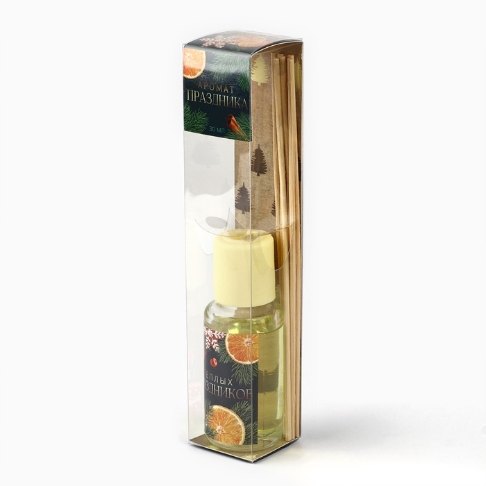 Аромадиффузор ароматический палочки &laquo;Новогодняя коллекция: Новогодний&raquo;, микс, 30 мл.