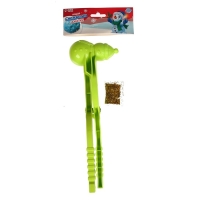 Новогодний подарок. Снежколеп-песколеп &laquo;Снеговик&raquo;, 33 &times; 9 &times; 11 см + блёстки 5 г, МИКС, на новый год