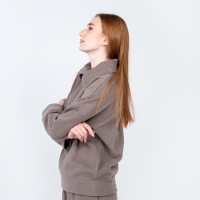 Костюм женский (свитер/брюки), цвет бежевый, размер 46 Костюм женский (свитер/брюки), цвет бежевый, размер 46