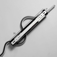 Бра "Манана" LED 3000К черный 60х8х8см Бра "Манана" LED 3000К черный 60х8х8см