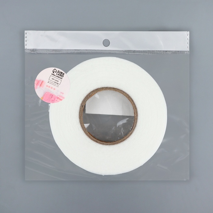 Паутинка-сеточка, без основы, клеевая, 1 см, 73 ± 1 м, цвет белый Паутинка-сеточка, без основы, клеевая, 1 см, 73 ± 1 м, цвет белый