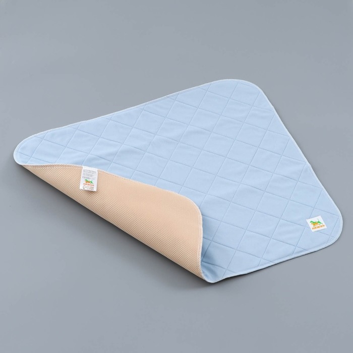 Пелёнка для животных многоразовая впитывающая, 70 х 90 см, серый Пелёнка для животных многоразовая впитывающая, 70 х 90 см, серый