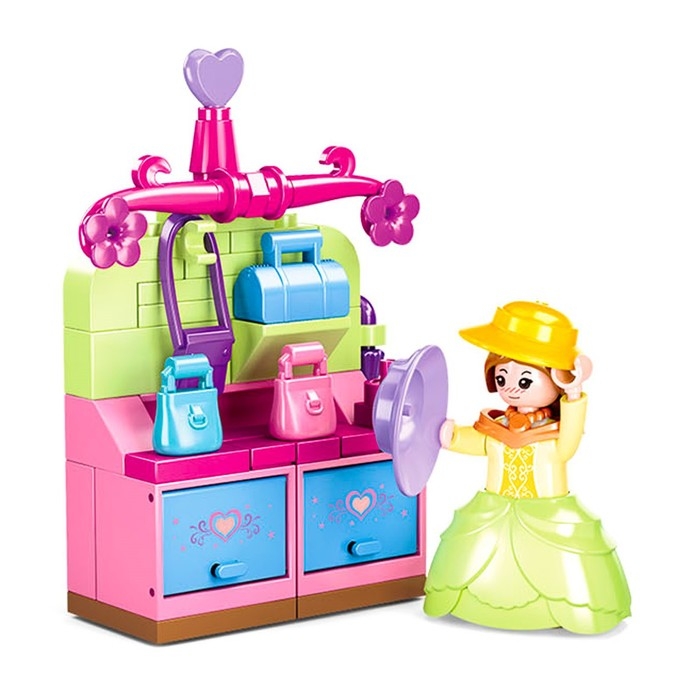 Конструктор Розовая мечта &laquo;Королевская гардеробная&raquo;, 103 детали