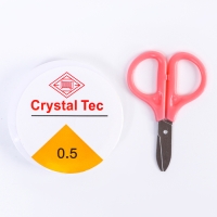 Набор для создания украшений, набор 24 цвета,1 шт. &mdash; 3 мм, 400 букв, леска, фурнитура, ножницы