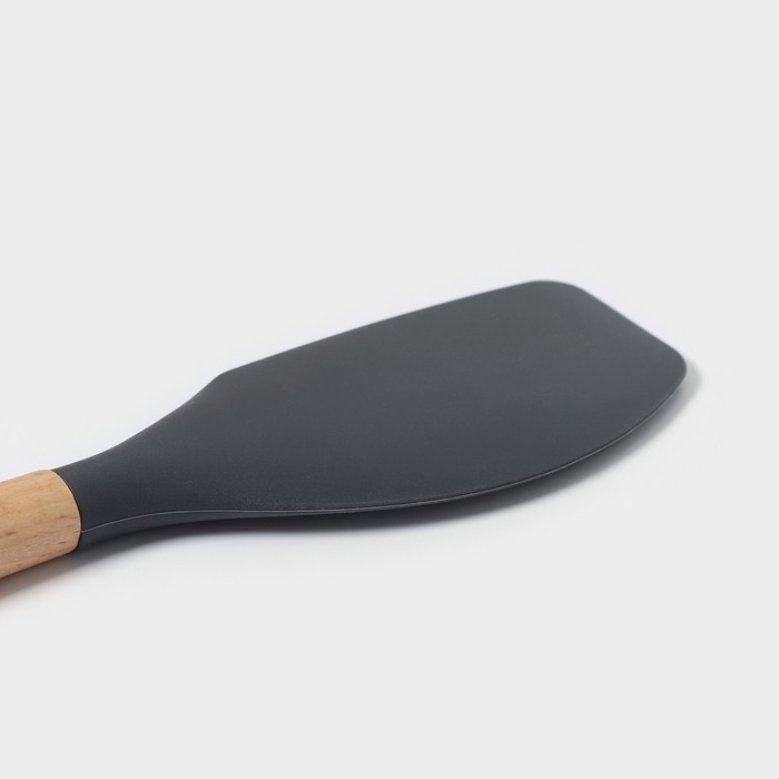 Лопатка Доляна &laquo;Брауни&raquo;, 32&times;6 см, цвет серый/бежевый