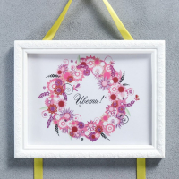 Фоторамка тройная на тесьме L-2 15х21 см белый (пластиковый экран) Фоторамка тройная на тесьме L-2 15х21 см белый (пластиковый экран)