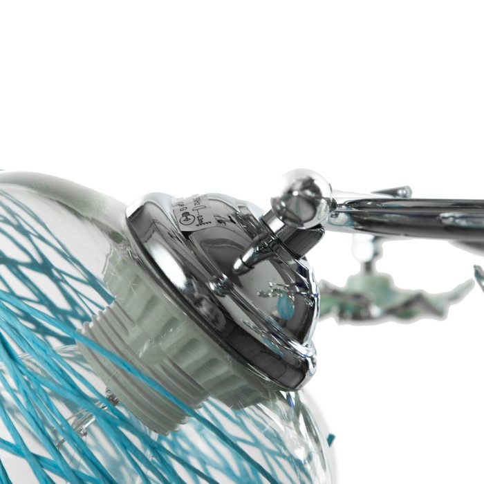 Люстра "Вернали" 3 лампы 40W E27 основание хром 47х47х28 см