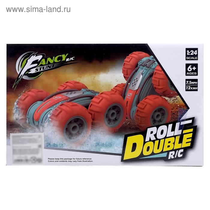 Перевёртыш радиоуправляемый &laquo;Торнадо&raquo;, работает от аккумулятора, цвет жёлтый