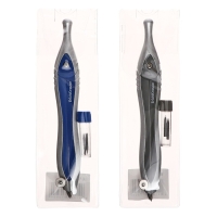 Циркуль металлический ErichKrause "Classic", 125мм, со сменным грифелем, PVC чехол, микс Циркуль металлический ErichKrause "Classic", 125мм, со сменным грифелем, PVC чехол, микс