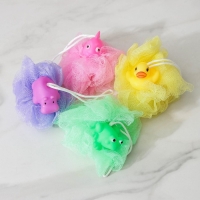 Мочалка для тела детская Доляна &laquo;Зверушки&raquo;, цвет МИКС