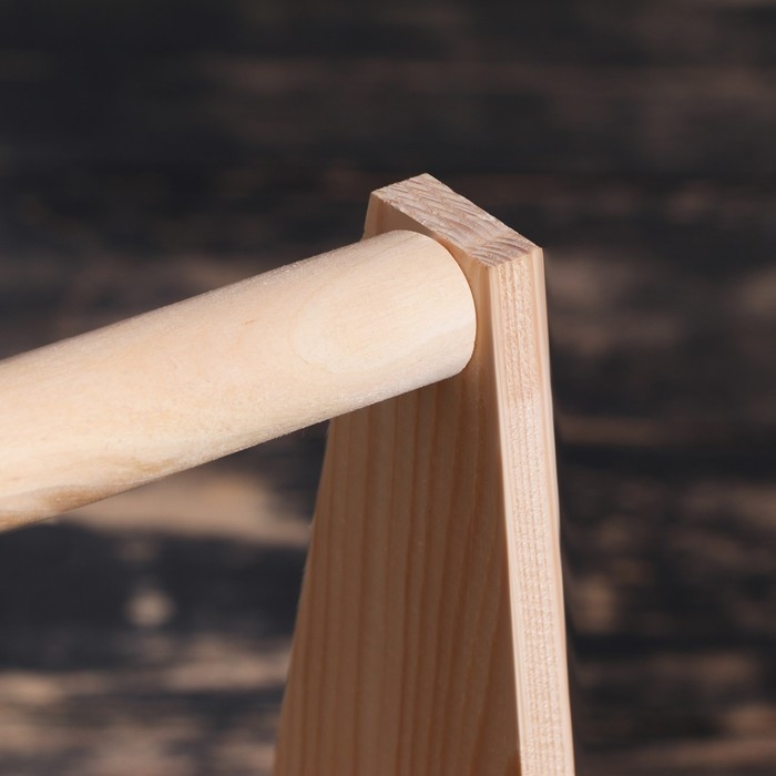 Переноска для 2 бутылок с деревянной ручкой, 21х11,5х30,5 см, натуральная Переноска для 2 бутылок с деревянной ручкой, 21х11,5х30,5 см, натуральная