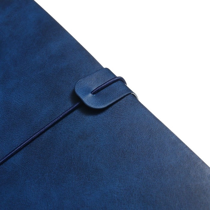 Ежедневник датированный 2024 A5 176 листов, deVENTE.Saltos, мягкая обложка из искусственной кожи, ляссе, кремовый блок 70 г/м2, синий Ежедневник датированный 2024 A5 176 листов, deVENTE.Saltos, мягкая обложка из искусственной кожи, ляссе, кремовый блок 70 г/м2, синий