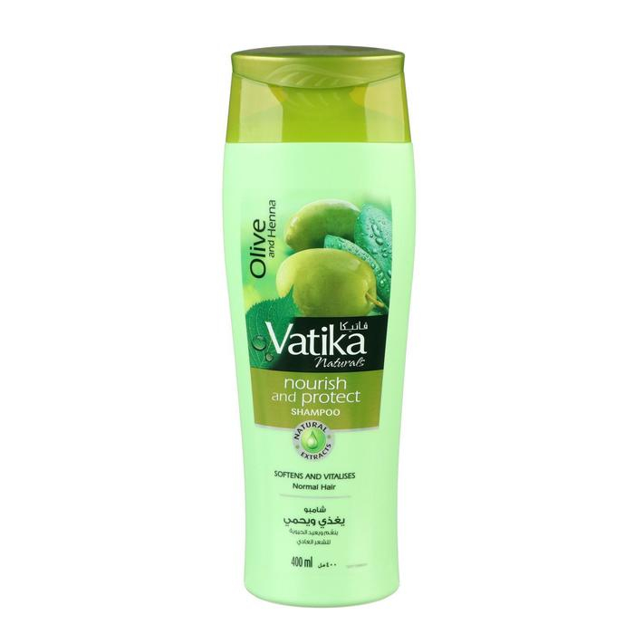 Шампунь для волос Dabur VATIKA Naturals Nourish & Protect питание и защита, 400 мл