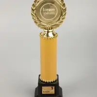 Стела EnterPrize, большая, золотистая