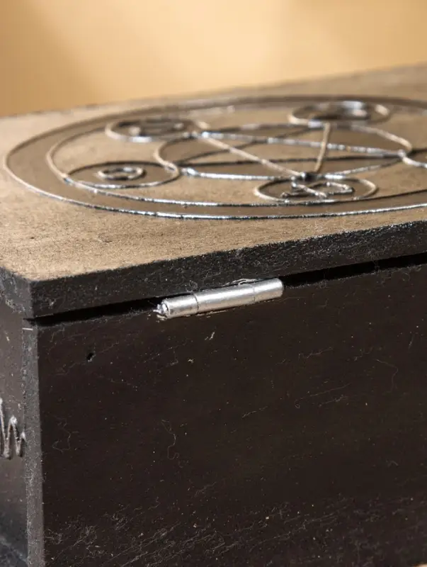 Шкатулка "Цветок жизни" 19х15х7 см, МДФ