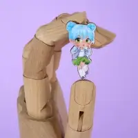 Значок деревянный &laquo;Милашка&raquo;, аниме, 2 х 3,7 см