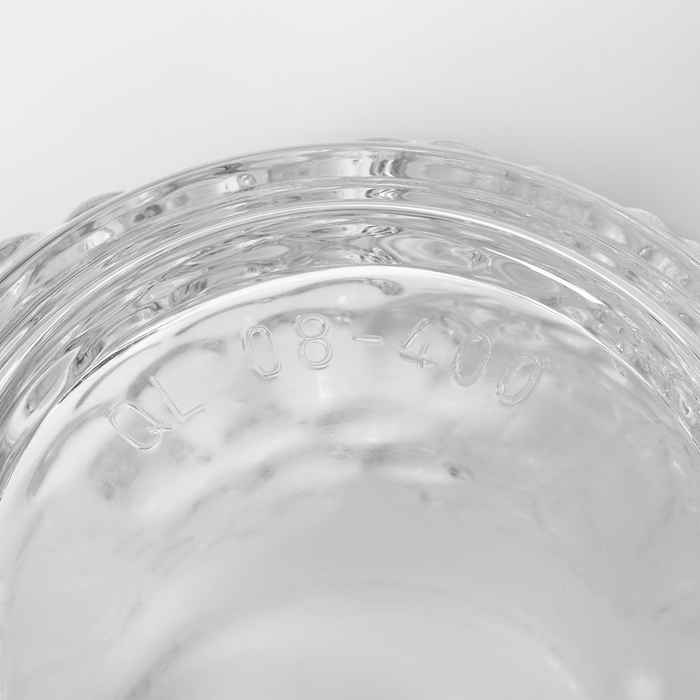 Набор стеклянных кружек, 395 мл, d=8,6 см, h=10 см, 2 шт