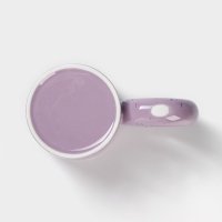 Кружка керамическая &laquo;Бублик&raquo;, 300 мл, цвет сиреневый