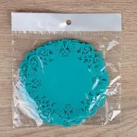 Набор подставок под горячее &laquo;Чаепитие&raquo;, 4 шт, 10 см, цвет МИКС