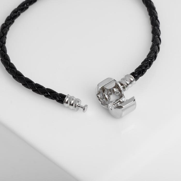 Основа-Браслет &laquo;Businka&raquo; 18 см, цвет чёрный