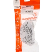 Разветвитель UNIVersal, 2 гнезда, 10 А, 250 В, без з/к, плоский, белый