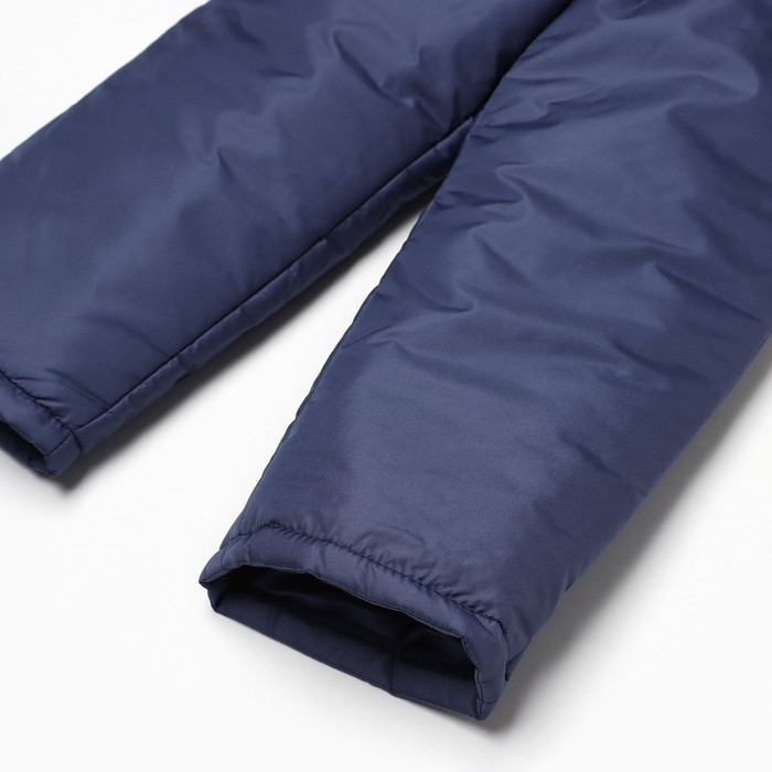 Костюм демисезонный детский, цвет синий, рост 92-98 см