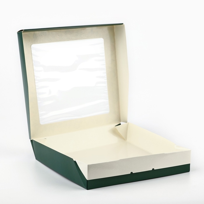 Коробка складная &laquo;С Новым годом!&raquo;, 20 х 20 х 4 см