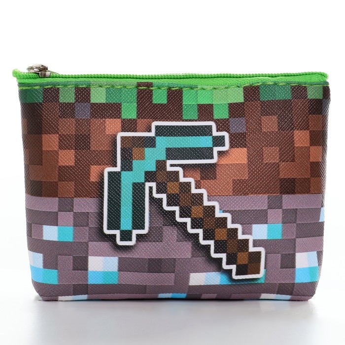 Кошелёк детский для мальчика «Пиксельный мир», МИКС Кошелёк детский для мальчика «Пиксельный мир», МИКС