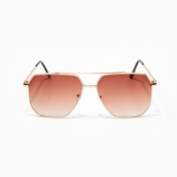 Очки солнцезащитные uv 400, дужка 14.2 см, ширина 13.1 см, линза 5.1 х 5.9 см