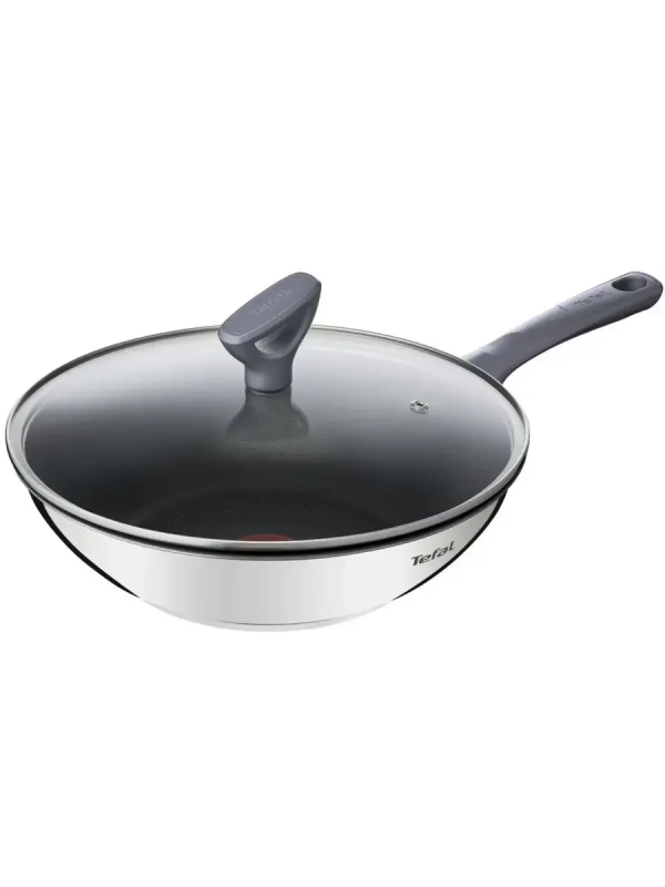 Сковорода вок с крышкой Daily Cook, G7309955, 28 см