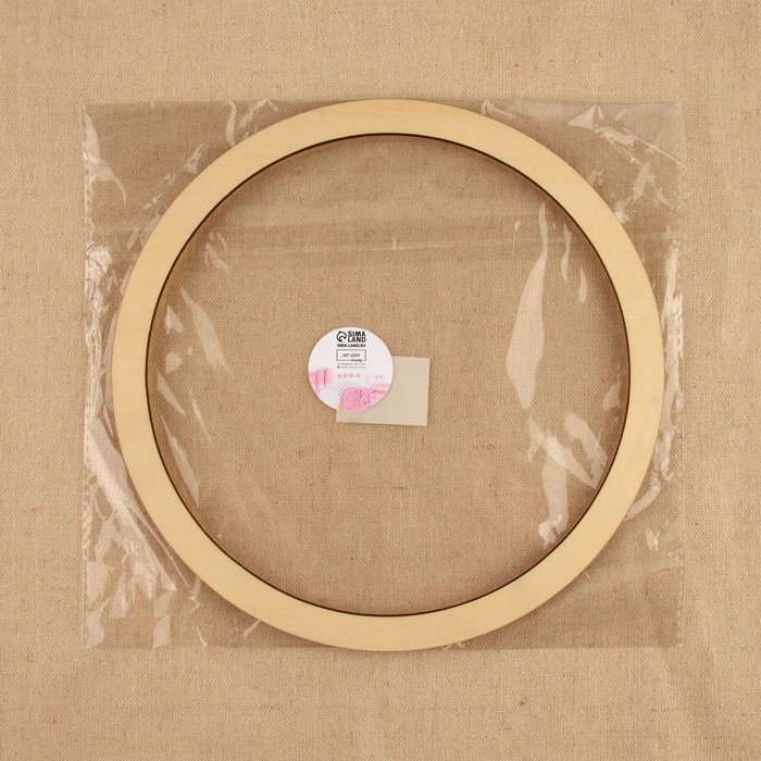 Основа для макраме «Круг», d = 20 × 0,4 см Основа для макраме «Круг», d = 20 × 0,4 см