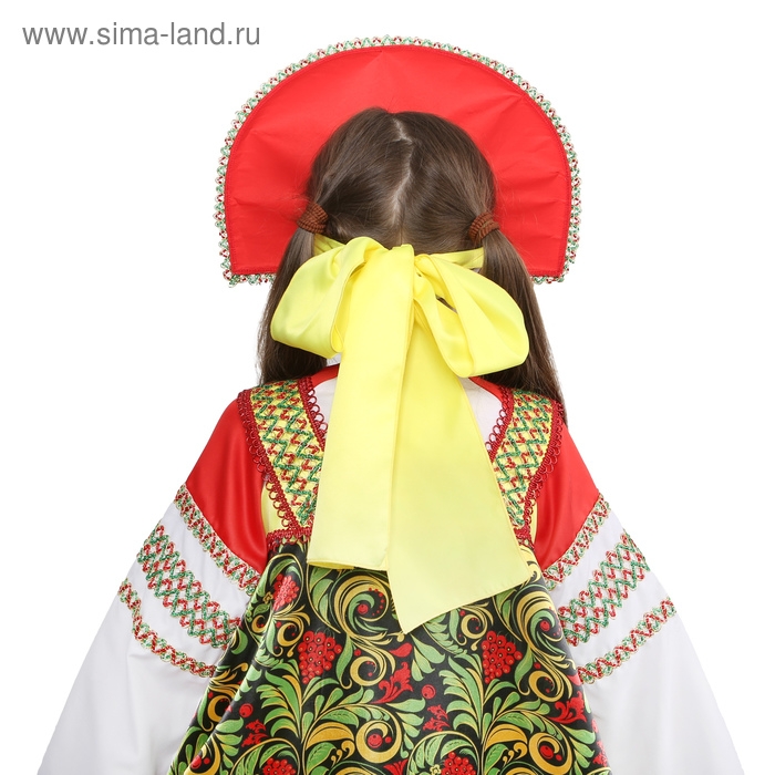 Русский народный костюм &laquo;Рябинушка&raquo; для девочки, р. 36, рост 134-140 см