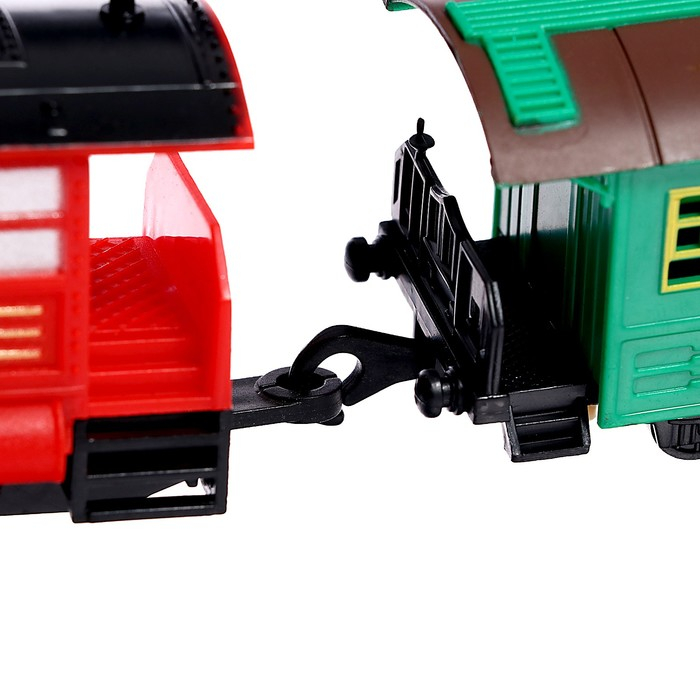 Железная дорога &laquo;Дальнее путешествие&raquo;, работает от сети, протяжённость пути 5,06 м