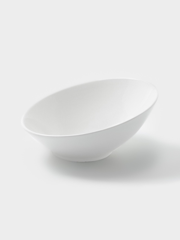 Салатник Hanna Kn&ouml;vell, 25.5&times;23 см, фарфор, белый