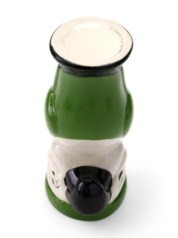 Стакан для коктейлей "Тики", зеленый попугай, керамика