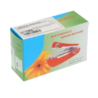 Швейная машинка LSH-09, механическая, портативная, белая