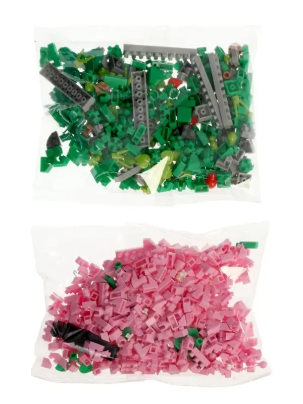 UNICON Конструктор Mini Blocks Гвоздика 770 деталей, свет