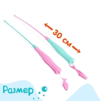 Рыбалка &laquo;Большие рыбки&raquo; 10 рыбок, 2 удочки, 2 сачка