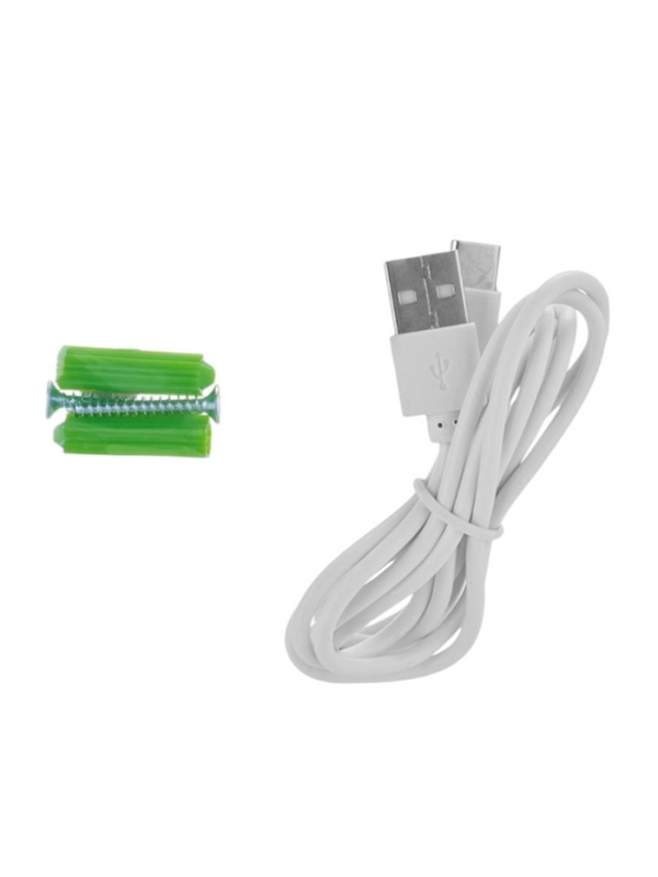 Видеокамера WiFi Cam-12, 2 Мп, 1920&times;1080, угол обзора 110&deg;, 5 V, экран, белая