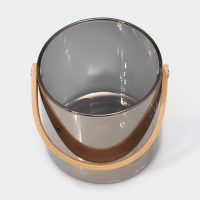 Ведро для льда стеклянное Magistro «Кайлас», 1,5 л, 13×13 см Ведро для льда стеклянное Magistro «Кайлас», 1,5 л, 13×13 см