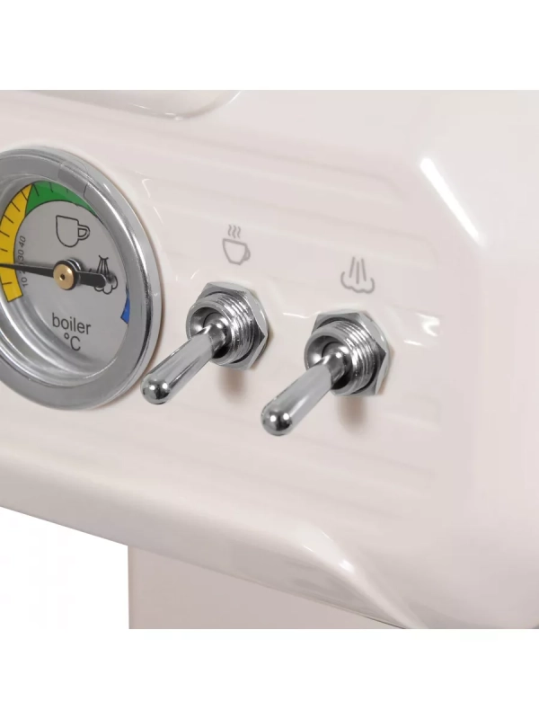 Кофеварка рожковая HEM-5300 850Вт бежевый